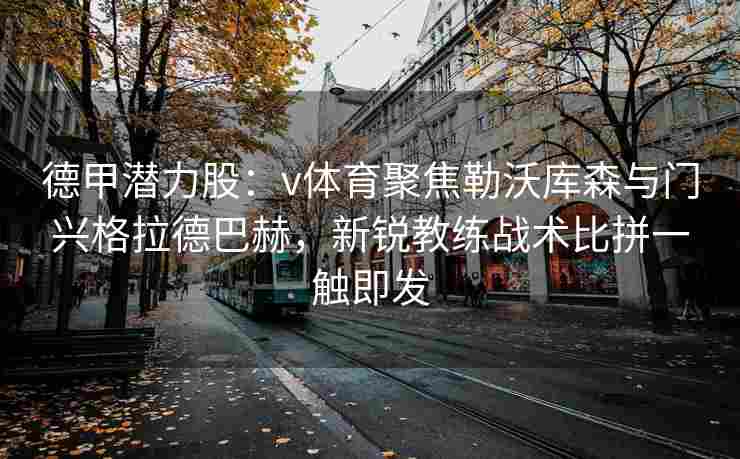 德甲潜力股：v体育聚焦勒沃库森与门兴格拉德巴赫，新锐教练战术比拼一触即发